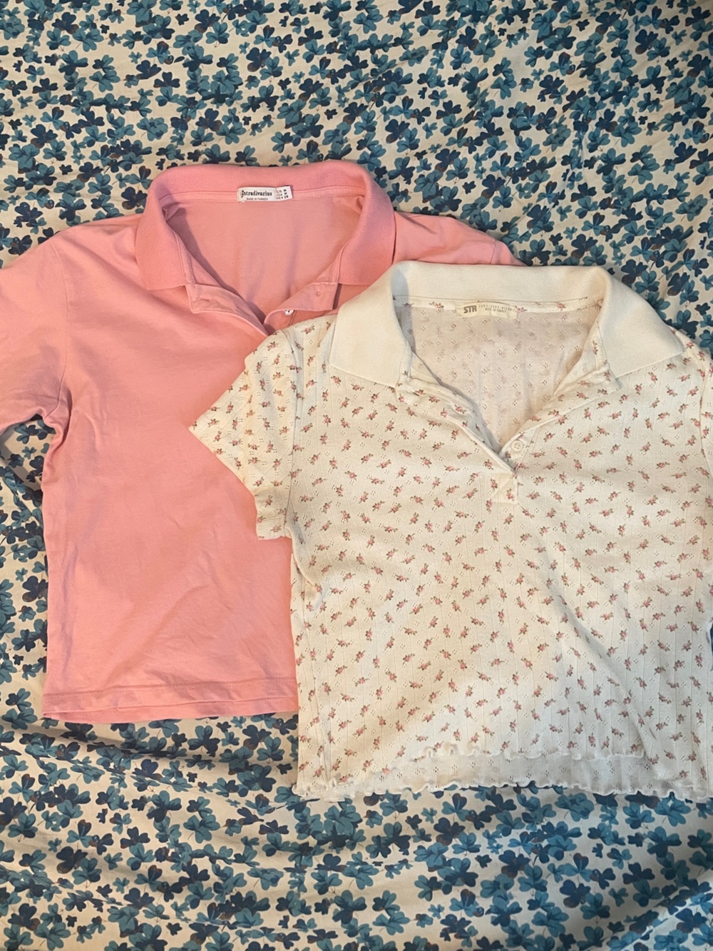 Stradivarius Set of 2 Summer Polo Tops